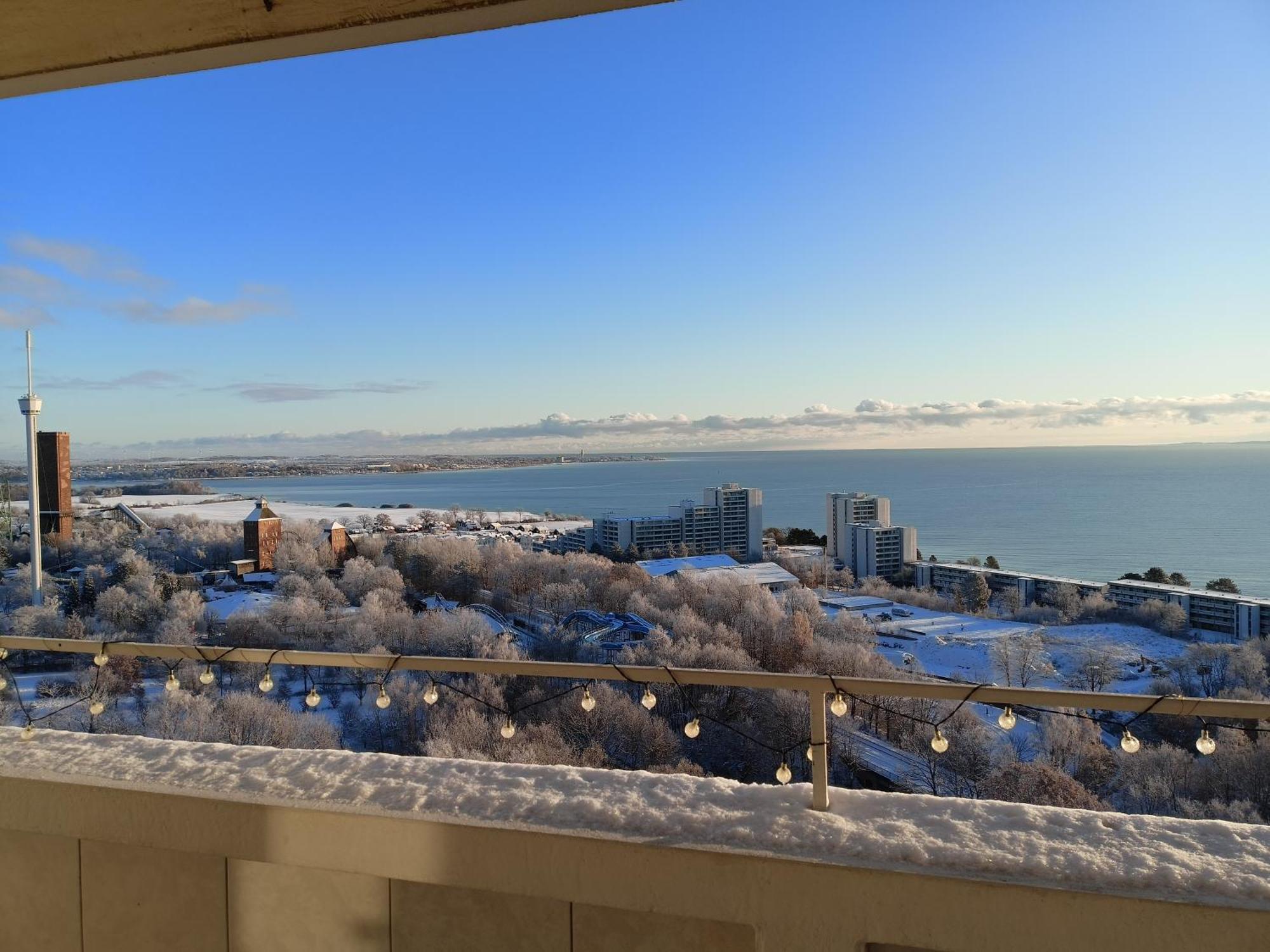 Wohnung Mit Traumhaftem Meerblick Und Schwimmbad Sierksdorf Dış mekan fotoğraf