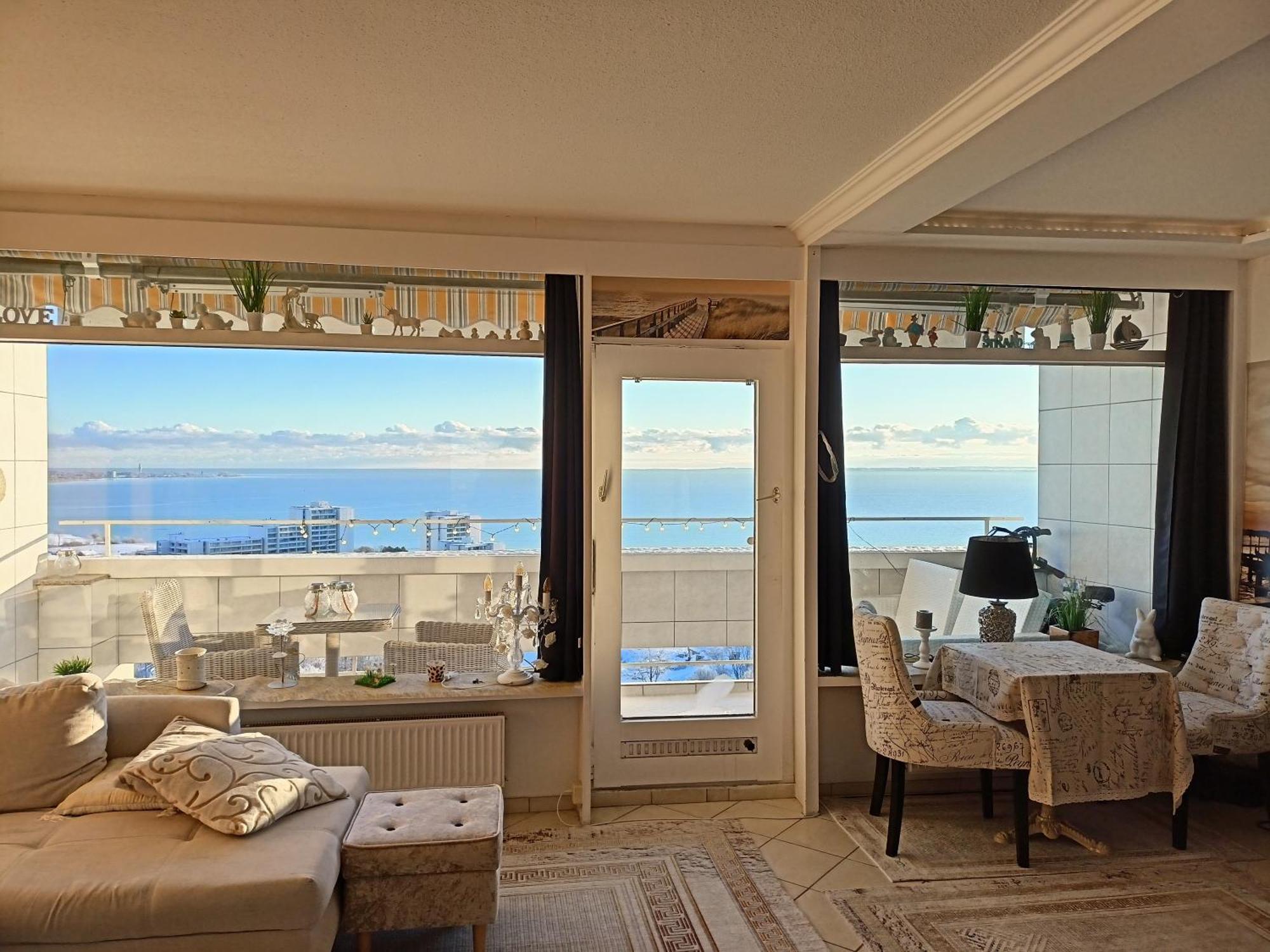 Wohnung Mit Traumhaftem Meerblick Und Schwimmbad Sierksdorf Dış mekan fotoğraf