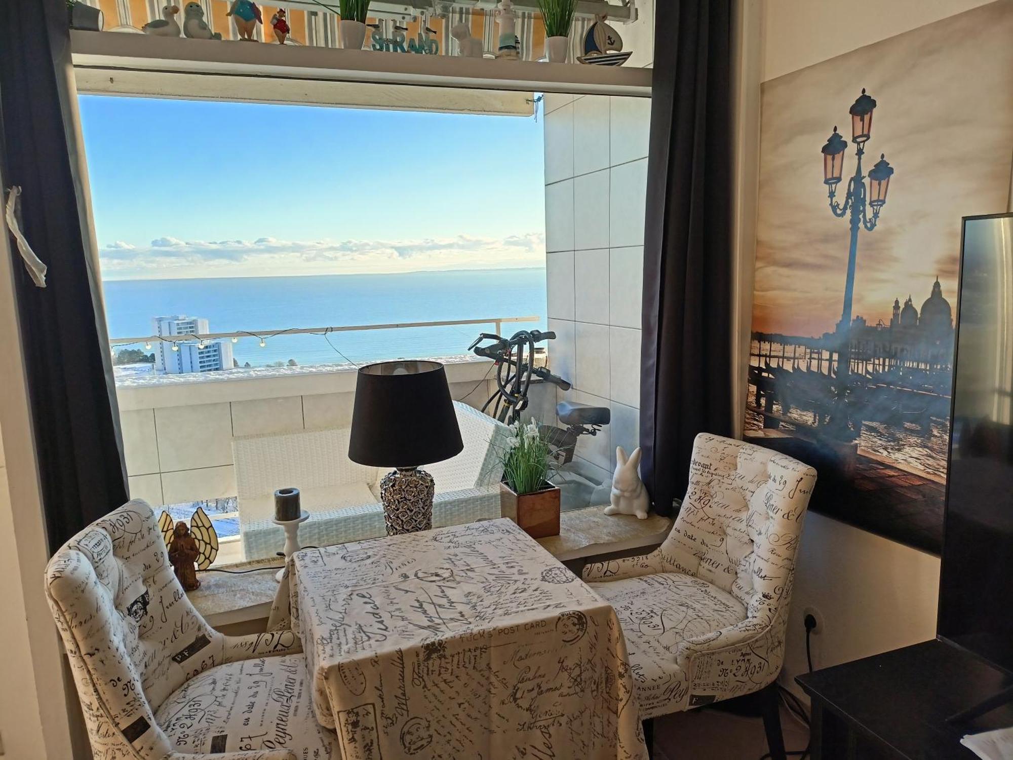 Wohnung Mit Traumhaftem Meerblick Und Schwimmbad Sierksdorf Dış mekan fotoğraf